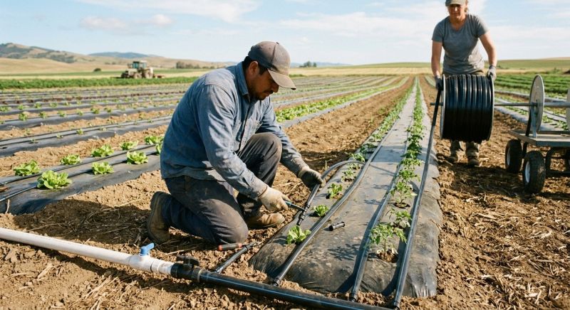 Farm Irrigation Installation in Aiken, SC