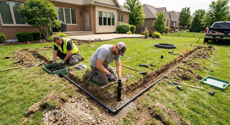Garden Sprinkler Installation in Aiken, SC