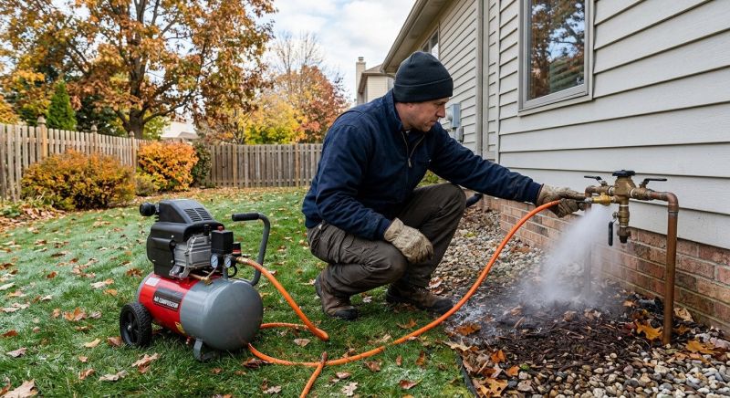 Sprinkler Winterization in Carson City, NV