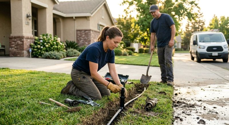 Water Sprinkler Repair in Ventura County, CA